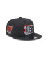 ფოტო #2 პროდუქტის Men's Cincinnati Bengals 2024 NFL Draft 9FIFTY Snapback Hat