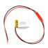 Фото #2 товара Akyga Li-Pol cell 250mAh 1S 3,7V - connector JST-BEC + socket - 30x20x5mm