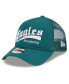 Фото #4 товара Men's Midnight Green Philadelphia Eagles Caliber Trucker 9FORTY Adjustable Hat