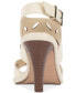 Фото #3 товара Women's Frinnas Laser-Cut Dress Sandals