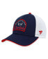 Фото #1 товара Branded Men's Navy/White Washington Capitals Fundamental Adjustable Hat