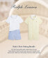 ფოტო #5 პროდუქტის Baby Boys Soft Cotton Polo Shirt and Mesh Shorts Set