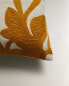 Фото #5 товара Leaf print cushion cover