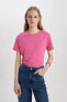 Kadın T-shirt W9584az/pn43 Pink