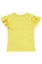 Kız Çocuk Tişört 2-5 Yaş Sarı