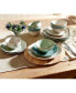 Siterra Mixed Speckled 16-Pc. Dinnerware Set