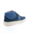 Фото #8 товара TCG Annecy TCG-AW19-ANN-NVD Mens Blue Suede Lace Up Lifestyle Sneakers Shoes