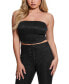 ფოტო #1 პროდუქტის Women's Taylor Snake-Print Strapless Top