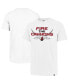 ფოტო #2 პროდუქტის Men's '47 White Tampa Bay Buccaneers Team Super Rival T-shirt