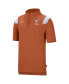 Фото #4 товара Men's Texas Orange Texas Longhorns Coach Short Sleeve Quarter-Zip Jacket