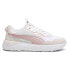 Фото #1 товара Puma Runtamed Lace Up Womens Grey, Pink, White Sneakers Casual Shoes 39232404