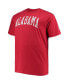 Men's Crimson Alabama Crimson Tide Big and Tall Arch Team Logo T-shirt