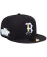 Фото #5 товара Men's Black Boston Red Sox Multi-Color Pack 59FIFTY Fitted Hat