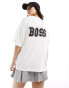 Фото #1 товара BOSS boyfriend T-Shirt in white