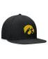 Men's Black Iowa Hawkeyes Fitted Hat