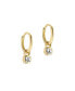 ფოტო #1 პროდუქტის SINALAA: Crystal Huggie Earrings For Women