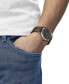 ფოტო #5 პროდუქტის Unisex Swiss Automatic Heritage 1938 Brown Leather Strap Watch 39mm