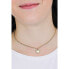 Bronze necklace with heart Linea Brilliant LJ1554