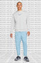 Фото #4 товара Sportswear 3D Swoosh Graphic Fleece Crew Sweatshirt Polarlı Sweatshirt Gri