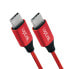 LogiLink CU0155 - 0.3 m - USB C - USB C - USB 2.0 - Black - Red