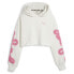 Фото #1 товара Puma Game Love Heartbreak Cropped Graphic Hoodie Womens Size L Casual Outerwear