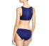 Dkny 285708 Street Cast Solids High Neck Crop Bikini Top, Size X-Small