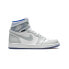 Фото #2 товара Кроссовки Nike Air Jordan 1 Retro High Zoom White Racer Blue (Серый)