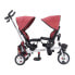 QPLAY New Giro Twin Tricycle Stroller