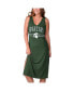 ფოტო #1 პროდუქტის Women's Green Michigan State Spartans Training V-Neck Maxi Dress