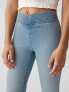 Kids High Rise Crossover Flare Jeans