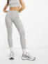 Фото #4 товара ASOS DESIGN rib legging co-ord in grey marl