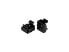 Фото #1 товара StarTech.com M6 Cage Nuts - 50 Pack, Black - M6 Mounting Cage Nuts for Server Ra