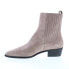 Bruno Magli Campo BW1CAML8 Womens Gray Suede Slip On Chelsea Boots