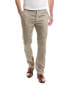 Фото #1 товара John Varvatos Slim Fit Linen Pant Men's Green 52