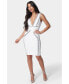 Women's Bandage Metallic Midi Dress