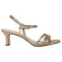 Nina Beverly Metallic Evening Womens Size 9.5 B Dress Sandals BEVERLY-768