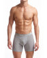 ფოტო #2 პროდუქტის Men's Supreme Cotton Blend Boxer Briefs, Pack of 2