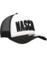 Фото #4 товара Men's Black, White NASCAR 9FORTY A-Frame Trucker Snapback Hat