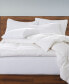 Фото #4 товара Gussetted Firm Plush Down Alternative Side/Back Sleeper Pillow, Standard - Set of 2