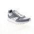 Фото #4 товара Reebok GL 1000 Leather Mens Gray Suede Lace Up Lifestyle Sneakers Shoes