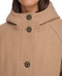 Фото #4 товара Women's Hooded Button-Front Coat, Created for Macy's