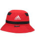 ფოტო #3 პროდუქტის Men's Scarlet Rutgers Scarlet Knights 2021 Sideline AEROREADY Bucket Hat