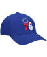 Фото #3 товара Men's Royal Philadelphia 76Ers Legend MVP Adjustable Hat