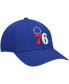 ფოტო #3 პროდუქტის Men's Royal Philadelphia 76Ers Legend MVP Adjustable Hat