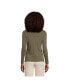 Фото #2 товара Women's Supima Cotton Long Sleeve Turtleneck T-Shirt