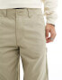 Jack & Jones wide fit carpenter trouser in beige W32 L34 - фото #8