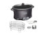 Weston 03-2500-W Black 2-In-1 Indoor Smoker & Slow Cooker