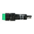 LED indicator 230V AC - 8mm - green