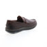 Фото #16 товара Florsheim Central Penny Mens Brown Leather Loafers & Slip Ons Penny Shoes
