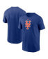 ფოტო #1 პროდუქტის Men's Royal New York Mets Fuse Logo T-Shirt